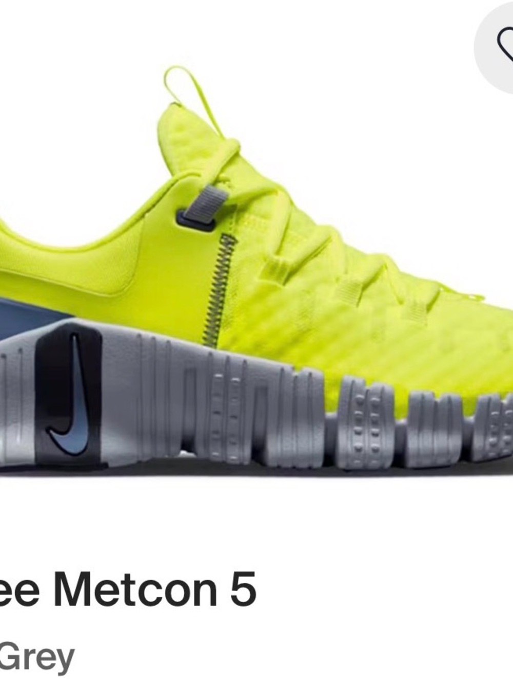 NIKE Free Metcon 5 men’s size - Picture 5 of 6